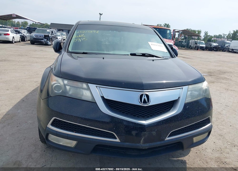 2012 ACURA MDX VIN: 2HNYD2H21CH517875