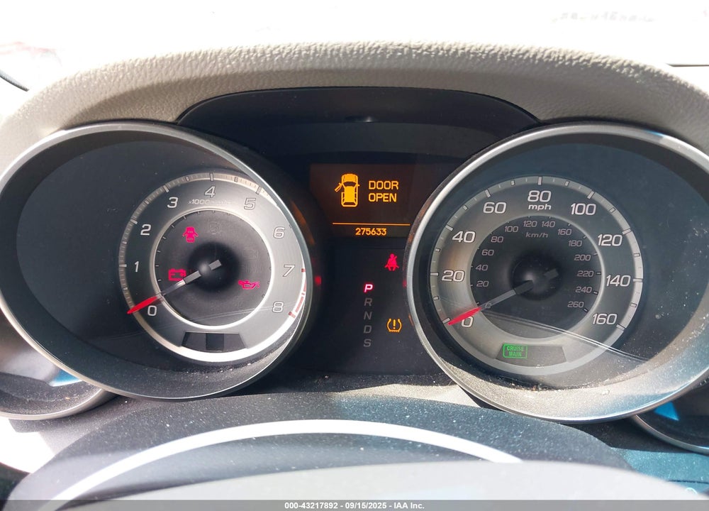 2012 ACURA MDX VIN: 2HNYD2H21CH517875