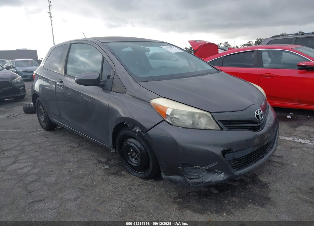 2012 TOYOTA YARIS LE VIN: JTDJTUD34CD510355