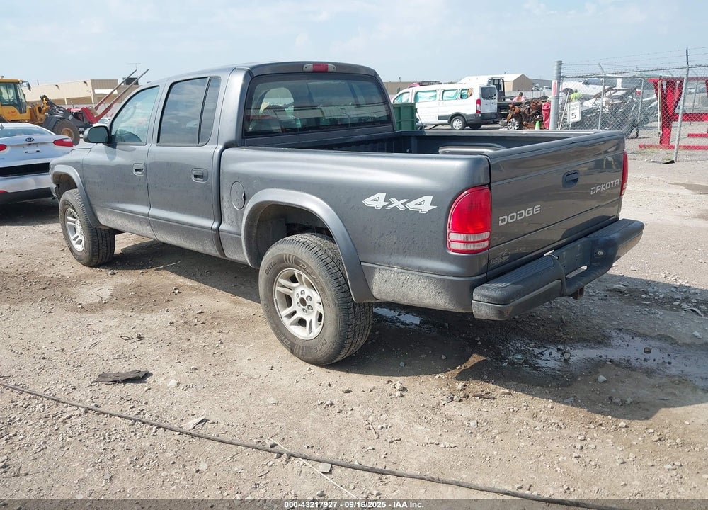 2004 DODGE DAKOTA SPORT/SXT VIN: 1D7HG38NX4S513725
