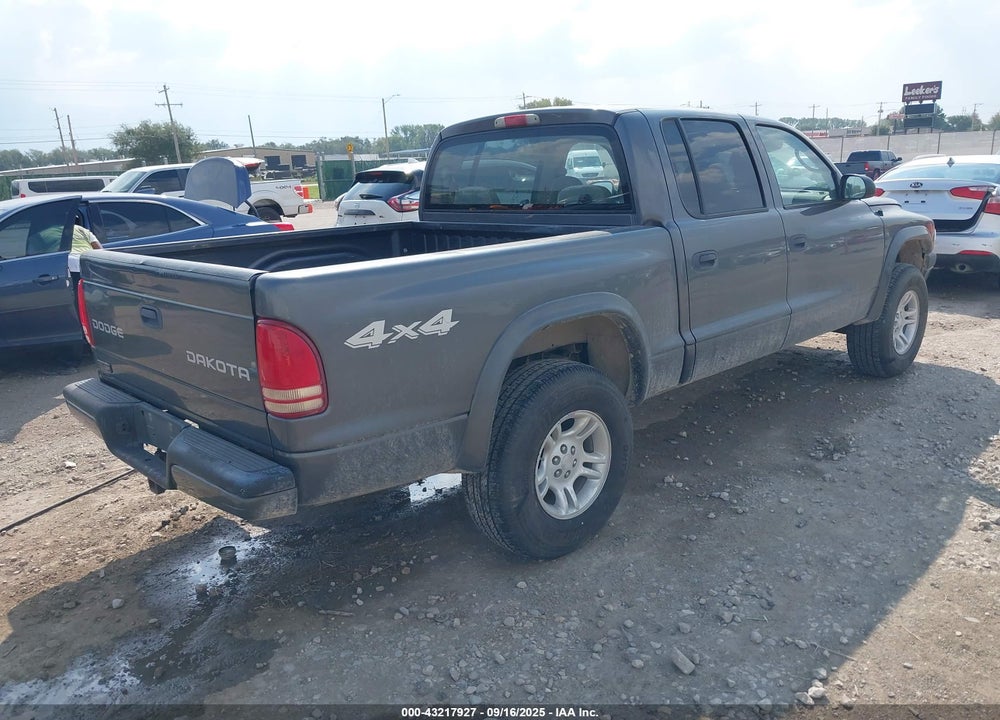 2004 DODGE DAKOTA SPORT/SXT VIN: 1D7HG38NX4S513725