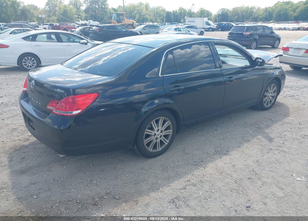 2006 TOYOTA AVALON LIMITED VIN: 4T1BK36B36U072207