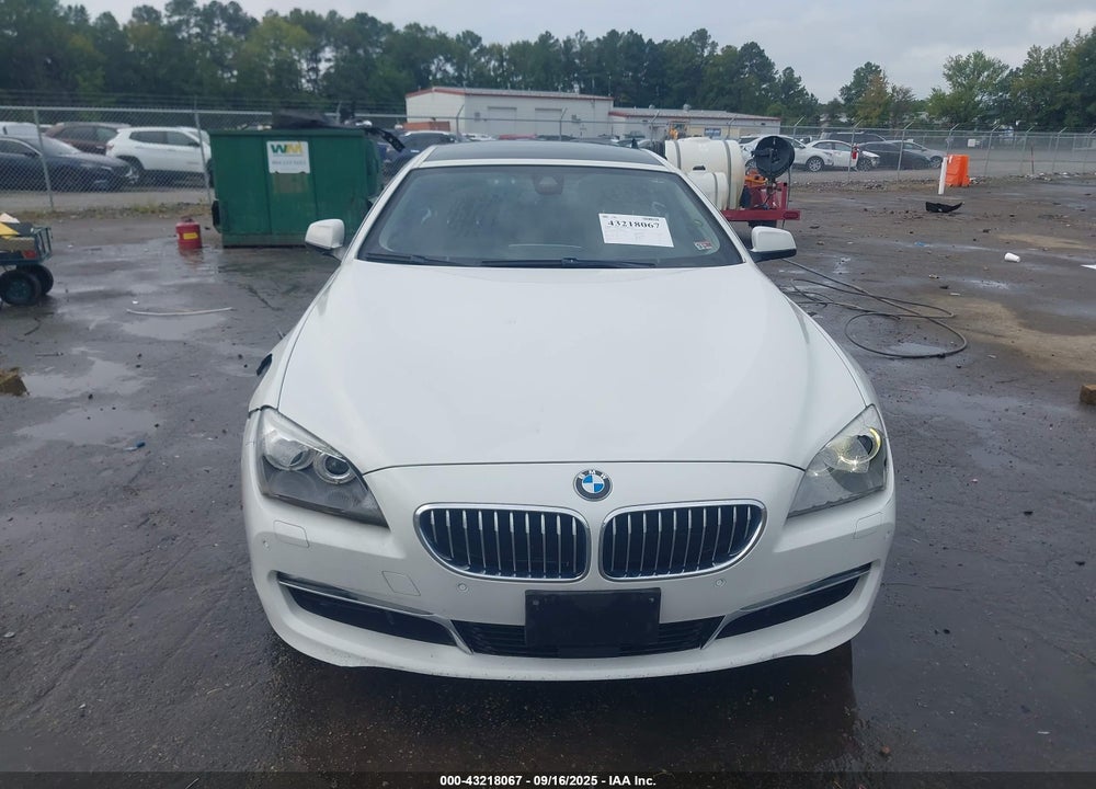 2014 BMW 640I GRAN COUPE XDRIVE VIN: WBA6B8C52ED452944