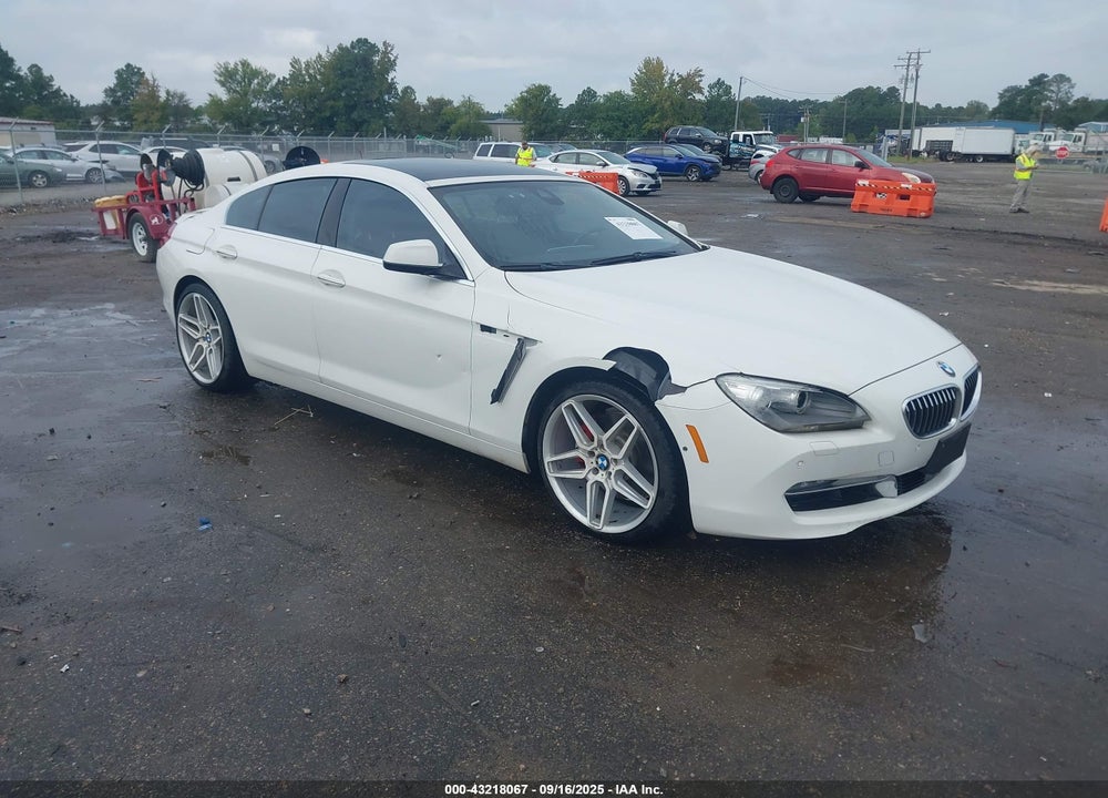 2014 BMW 640I GRAN COUPE XDRIVE VIN: WBA6B8C52ED452944