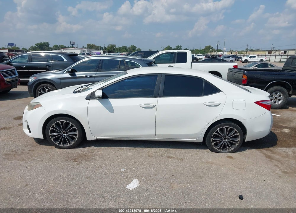 2014 TOYOTA COROLLA VIN: 5YFBURHE7EP134289