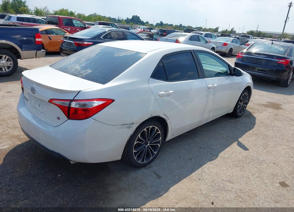 2014 TOYOTA COROLLA VIN: 5YFBURHE7EP134289