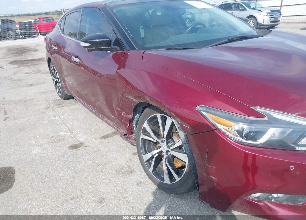 2018 NISSAN MAXIMA VIN: 1N4AA6AP1JC405273