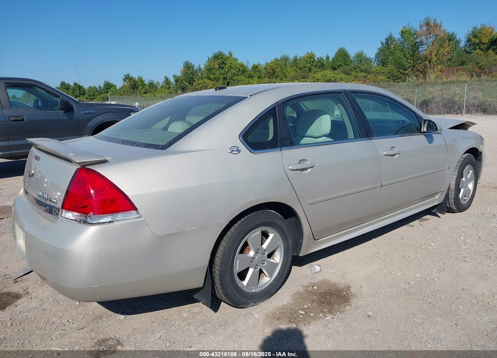 2009 CHEVROLET IMPALA VIN: 2G1WT57K591247420