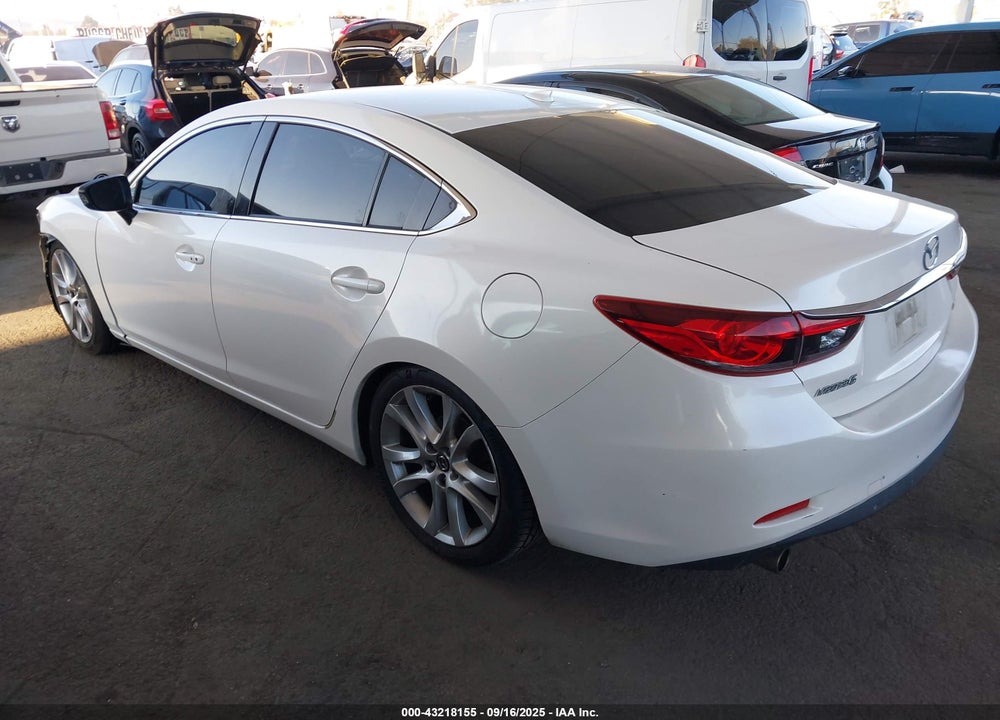 2015 MAZDA 6 VIN: JM1GJ1V5XF1180550