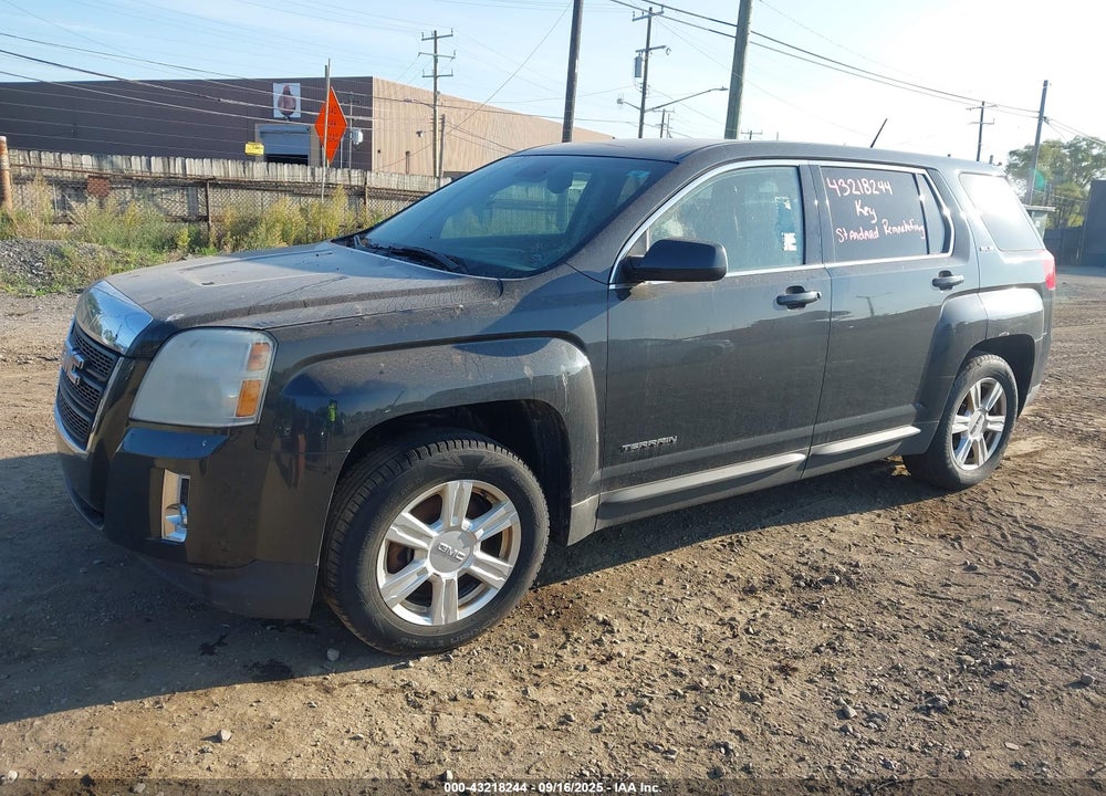 2014 GMC TERRAIN VIN: 2GKALMEK0E6250810