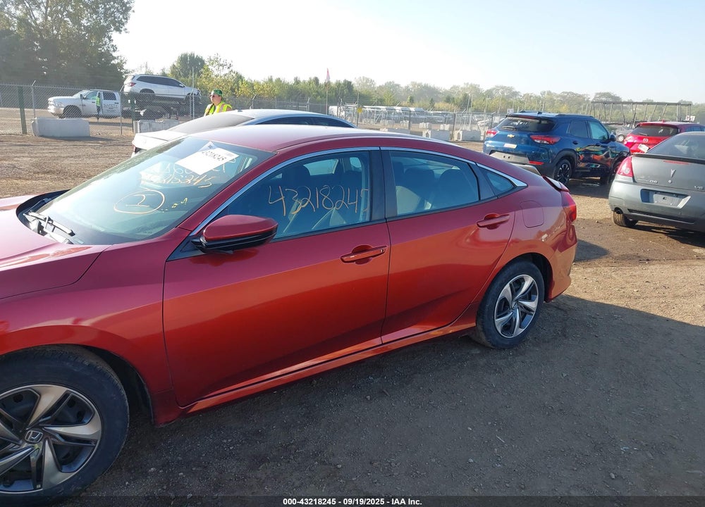 2020 HONDA CIVIC VIN: 2HGFC2F63LH543370