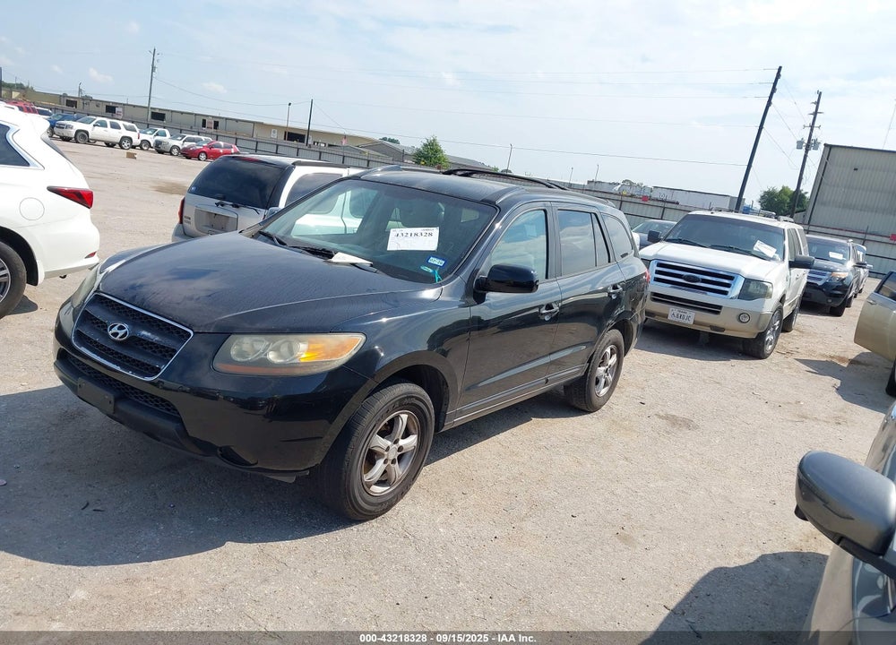 2007 HYUNDAI SANTA FE GLS VIN: 5NMSG13D87H119692