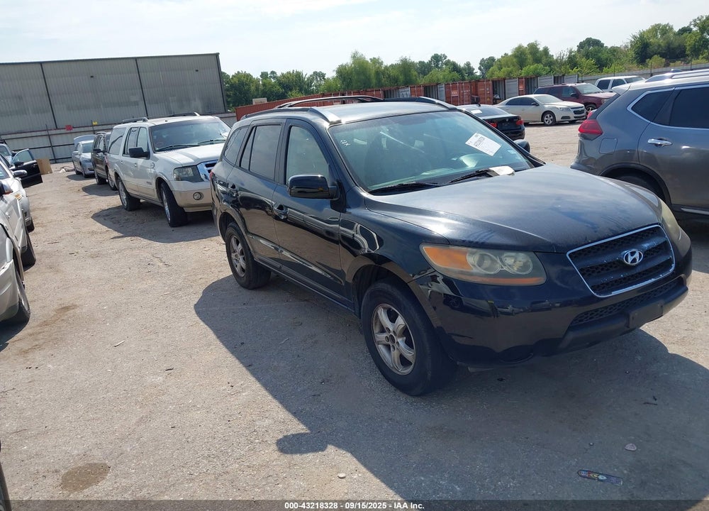 2007 HYUNDAI SANTA FE GLS VIN: 5NMSG13D87H119692