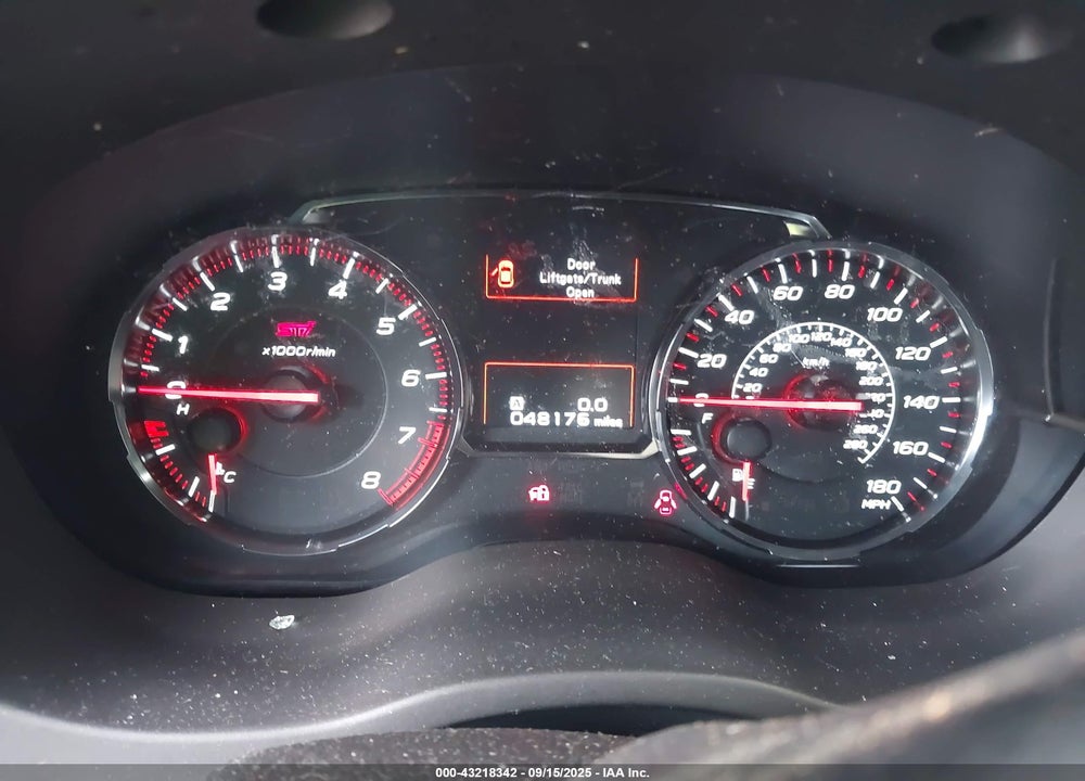 2020 SUBARU WRX VIN: JF1VA2E61L9814692