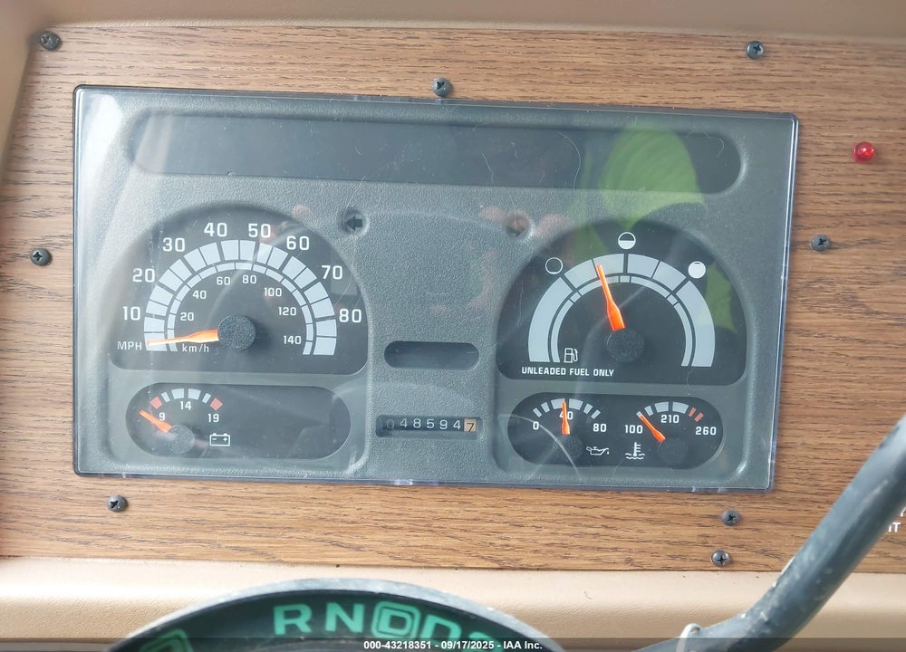 1995 CHEVROLET P30 VIN: 1GBLP37N6S3301311