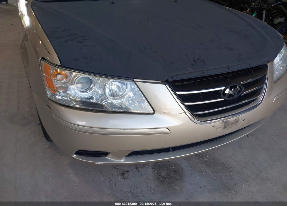 2009 HYUNDAI SONATA GLS VIN: 5NPET46CX9H480800