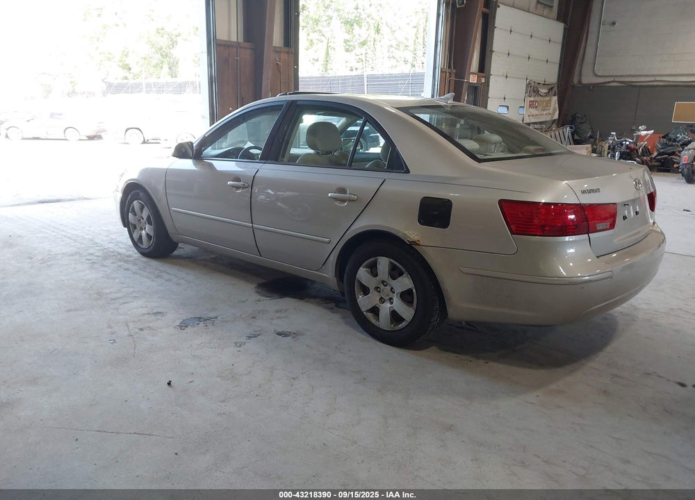 2009 HYUNDAI SONATA GLS VIN: 5NPET46CX9H480800
