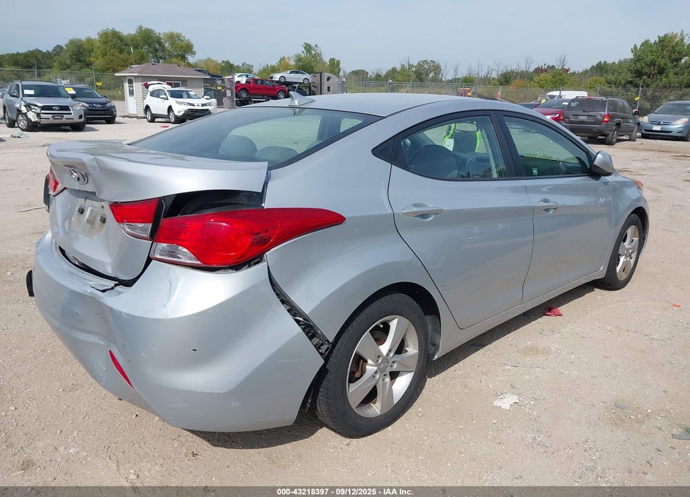 2013 HYUNDAI ELANTRA VIN: 5NPDH4AE9DH164495