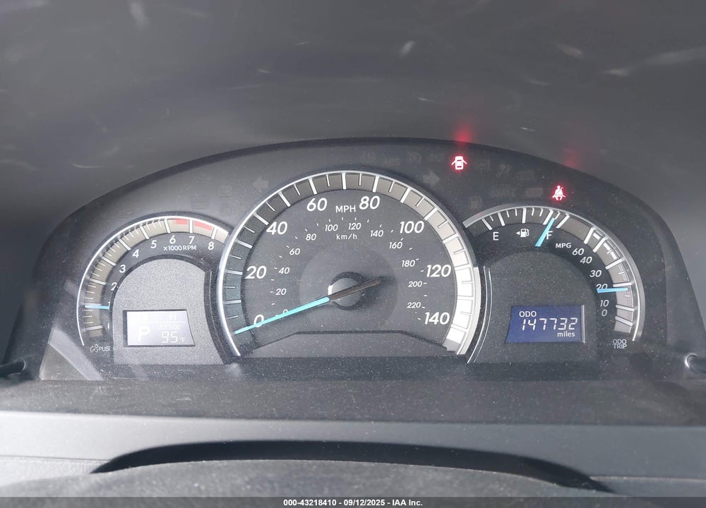 2012 TOYOTA CAMRY VIN: 4T1BK1FK3CU521224