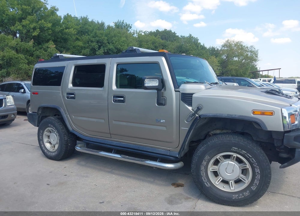 2003 HUMMER H2 VIN: 5GRGN23U63H126166