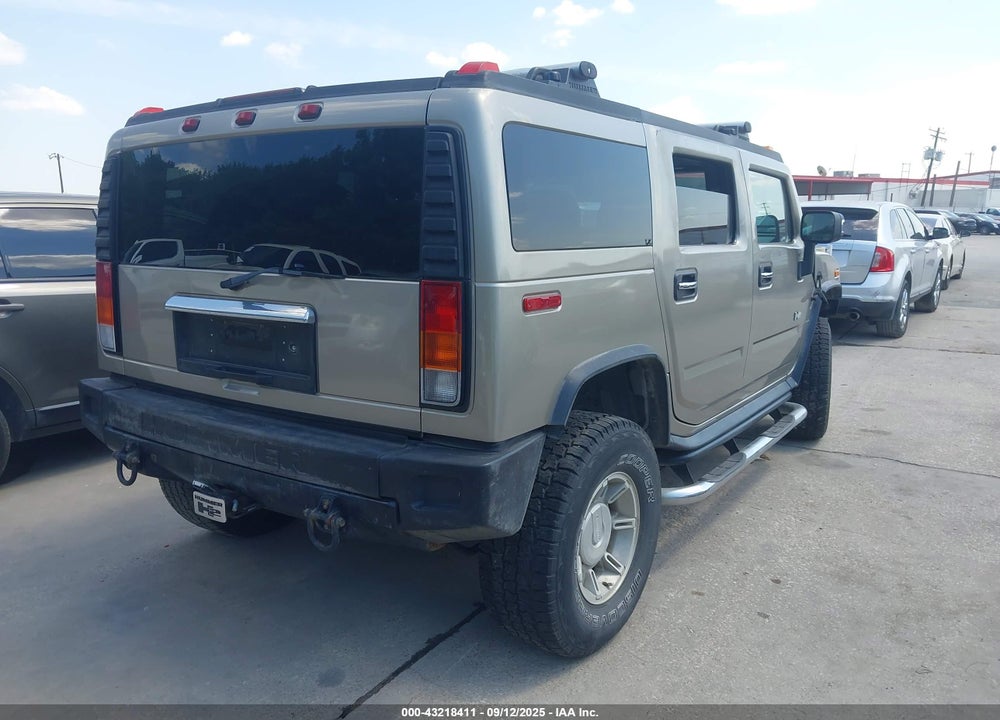 2003 HUMMER H2 VIN: 5GRGN23U63H126166