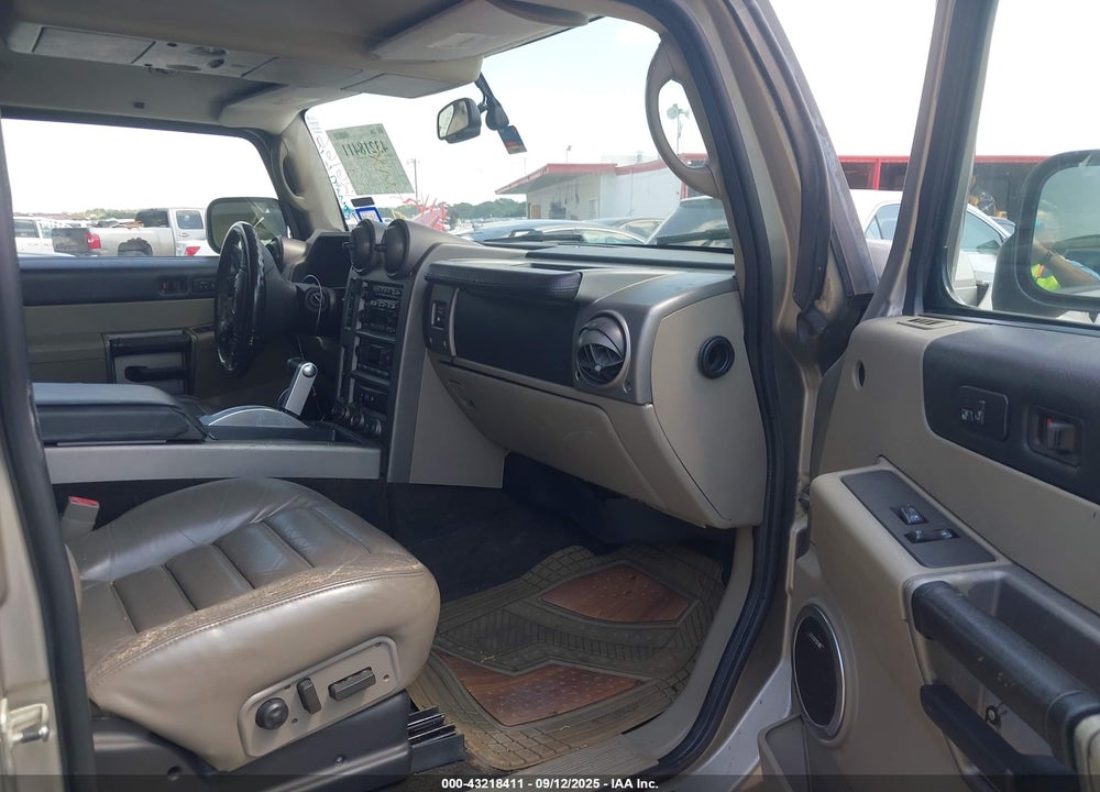 2003 HUMMER H2 VIN: 5GRGN23U63H126166