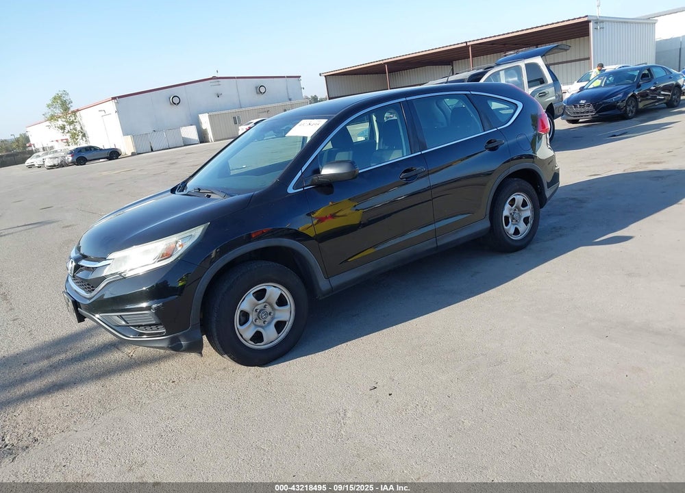2015 HONDA CR-V LX VIN: 5J6RM4H37FL020362