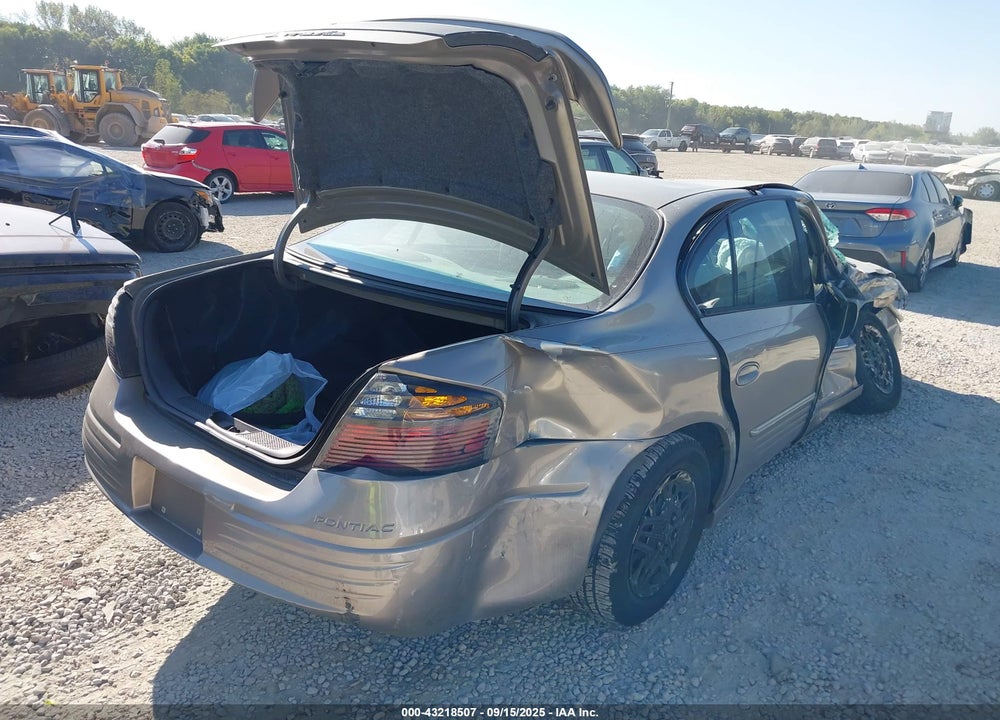 2003 PONTIAC BONNEVILLE SE VIN: 1G2HX52KX34166084
