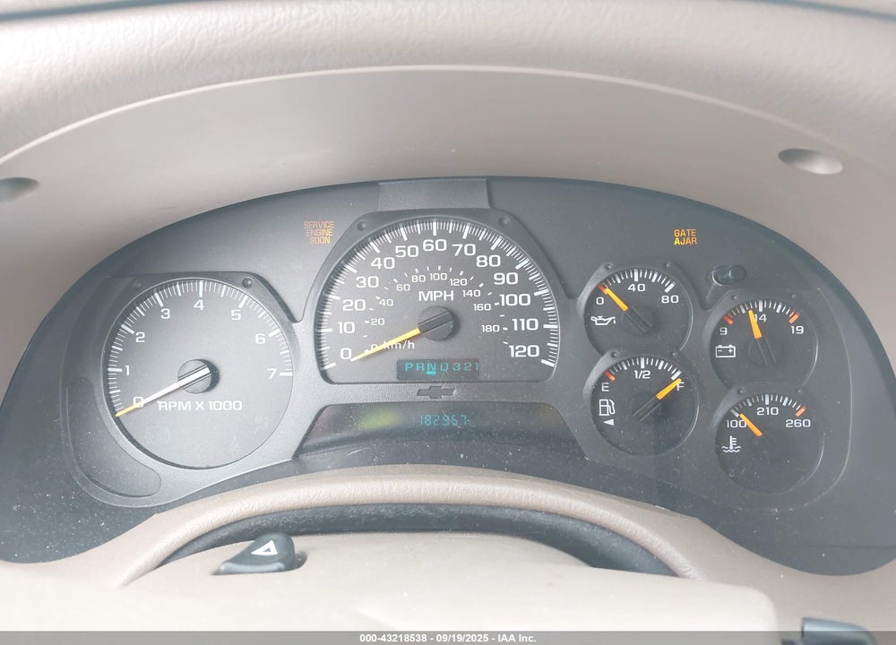 2004 CHEVROLET TRAILBLAZER LS VIN: 1GNDT13S742430833