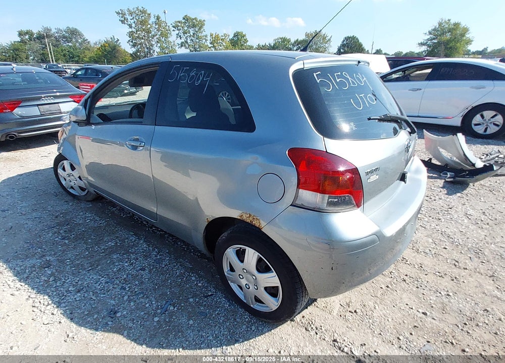 2009 TOYOTA YARIS VIN: JTDJT903795241502