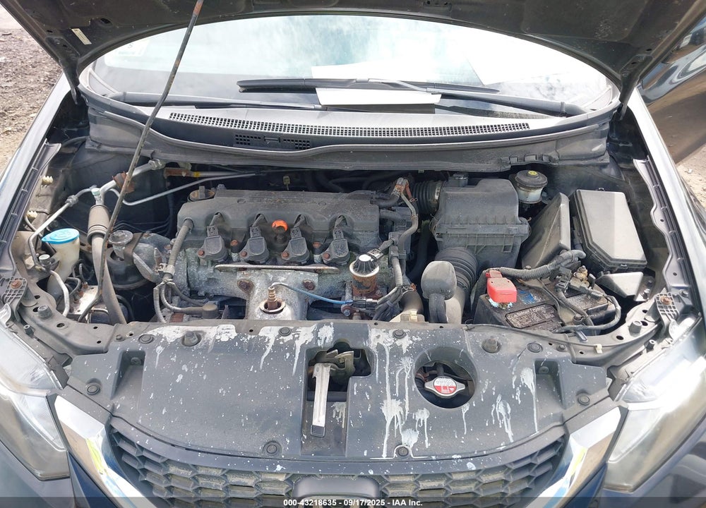 2013 HONDA CIVIC LX VIN: 2HGFB2F59DH587837