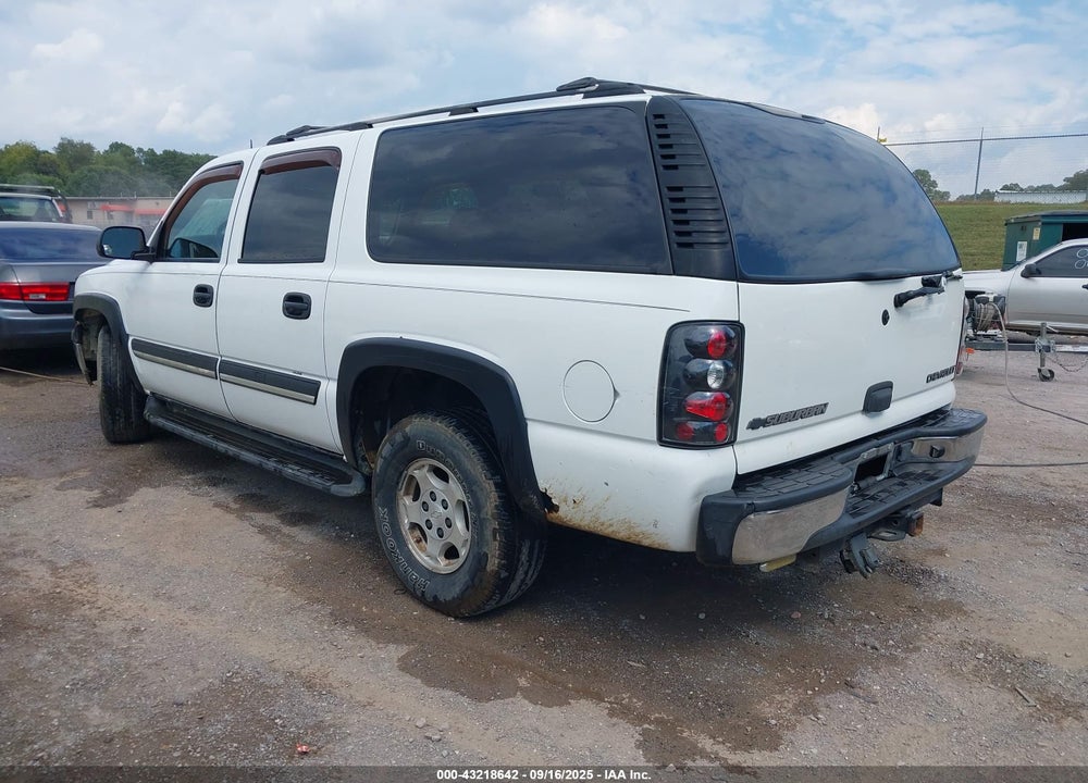 2005 CHEVROLET SUBURBAN 1500 LS VIN: 3GNFK16Z85G107579