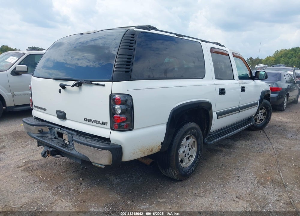 2005 CHEVROLET SUBURBAN 1500 LS VIN: 3GNFK16Z85G107579