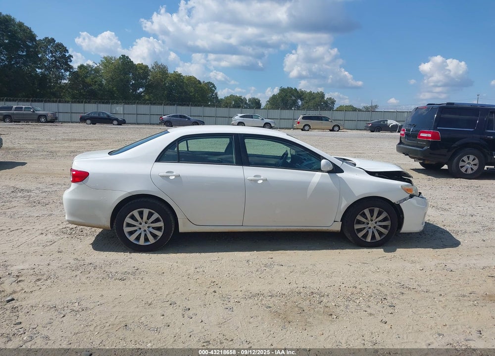 2012 TOYOTA COROLLA LE VIN: 5YFBU4EE0CP011549