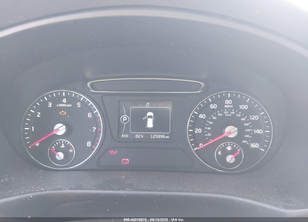 2017 KIA SORENTO 2.4L L VIN: 5XYPG4A33HG206087