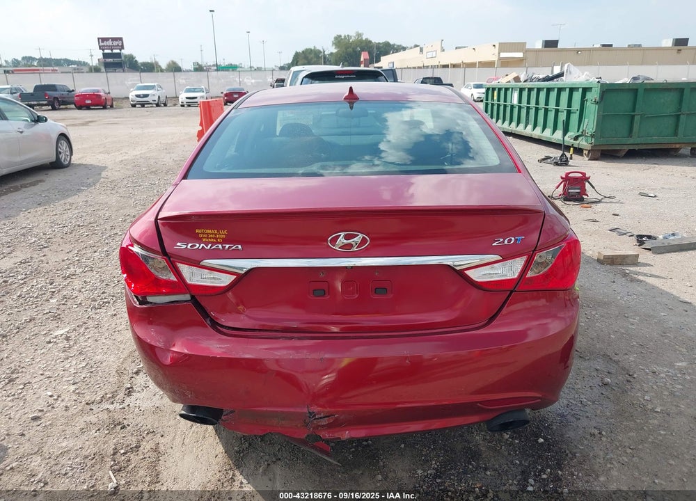 2012 HYUNDAI SONATA VIN: 5NPEC4AB8CH437434