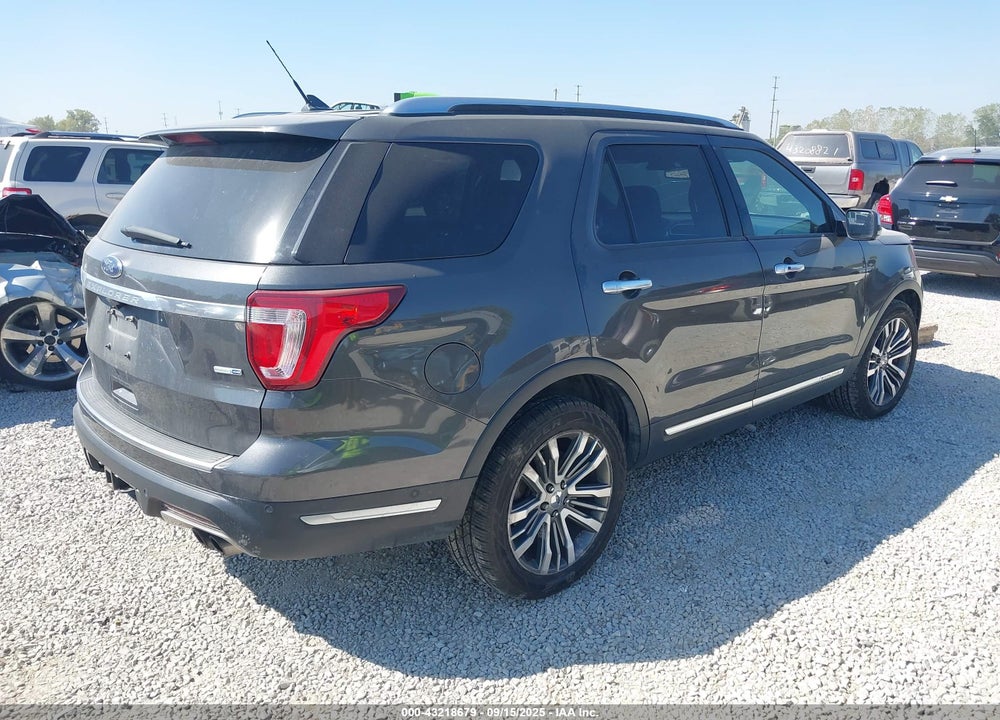 2018 FORD EXPLORER VIN: 1FM5K8HT6JGB53807
