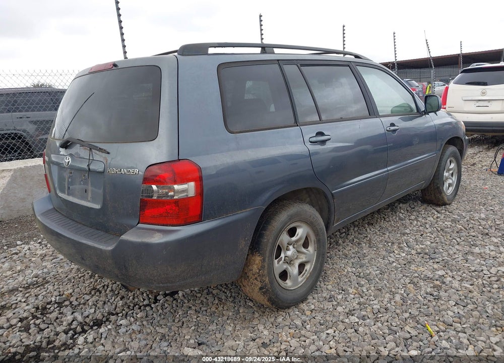 2004 TOYOTA HIGHLANDER VIN: JTEGD21A040087759