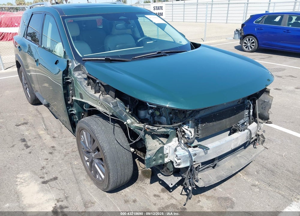 2022 NISSAN PATHFINDER VIN: 5N1DR3CB4NC267570