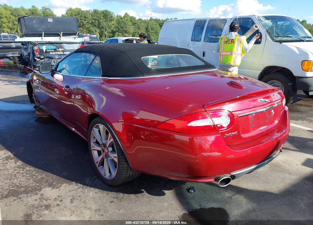 2014 JAGUAR XK SERIES VIN: SAJWA4GB1ELB54538