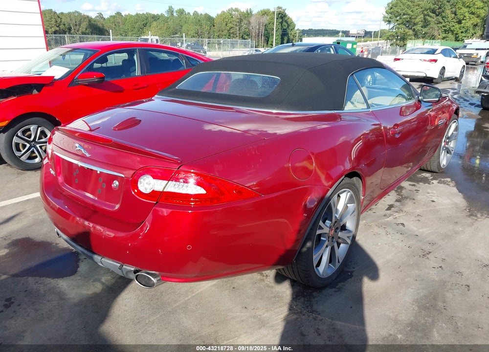 2014 JAGUAR XK SERIES VIN: SAJWA4GB1ELB54538