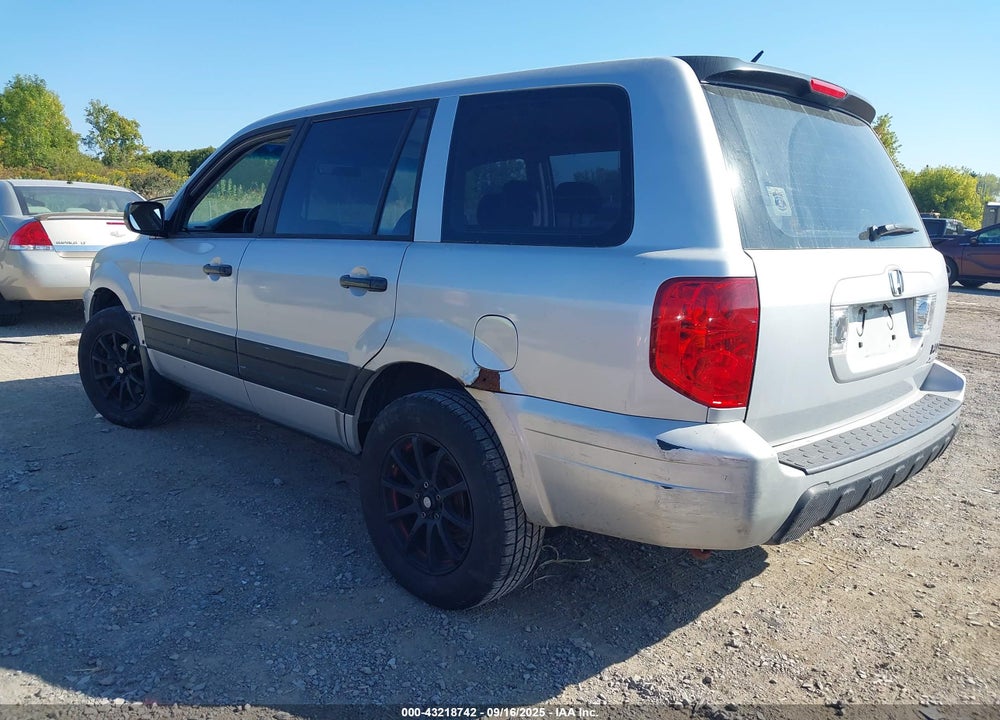 2003 HONDA PILOT LX VIN: 2HKYF18153H620466