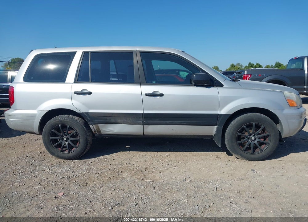 2003 HONDA PILOT LX VIN: 2HKYF18153H620466
