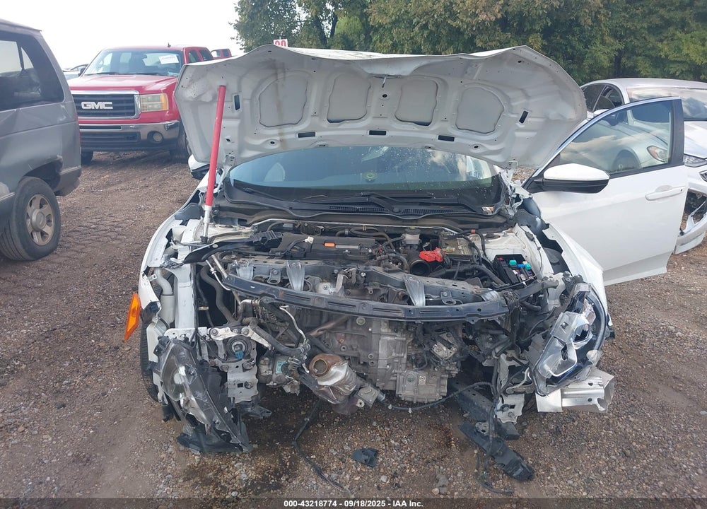 2017 HONDA CIVIC VIN: 19XFC2F5XHE080460