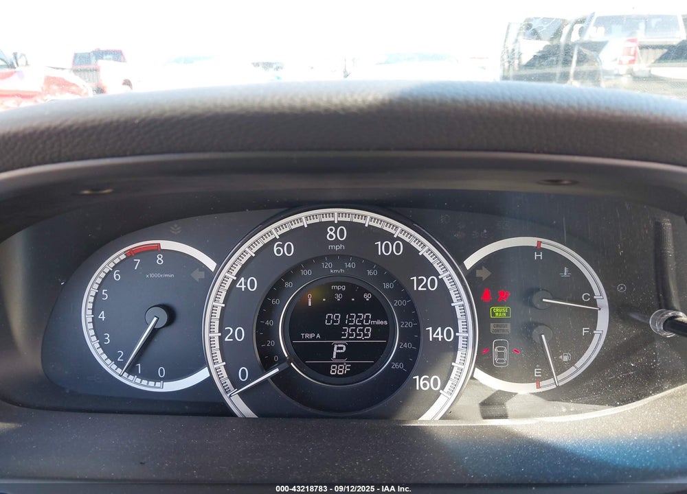 2013 HONDA ACCORD VIN: 1HGCR2F87DA182342