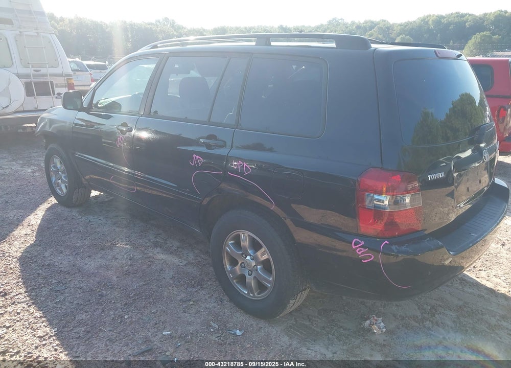 2004 TOYOTA HIGHLANDER VIN: JTEGD21A640097499