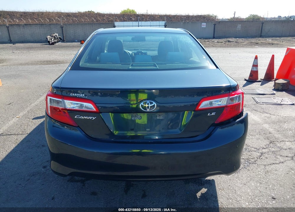 2013 TOYOTA CAMRY VIN: 4T4BF1FKXDR293864