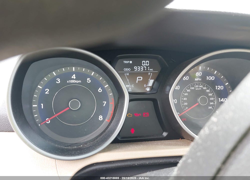 2013 HYUNDAI ELANTRA GLS VIN: 5NPDH4AE3DH272157