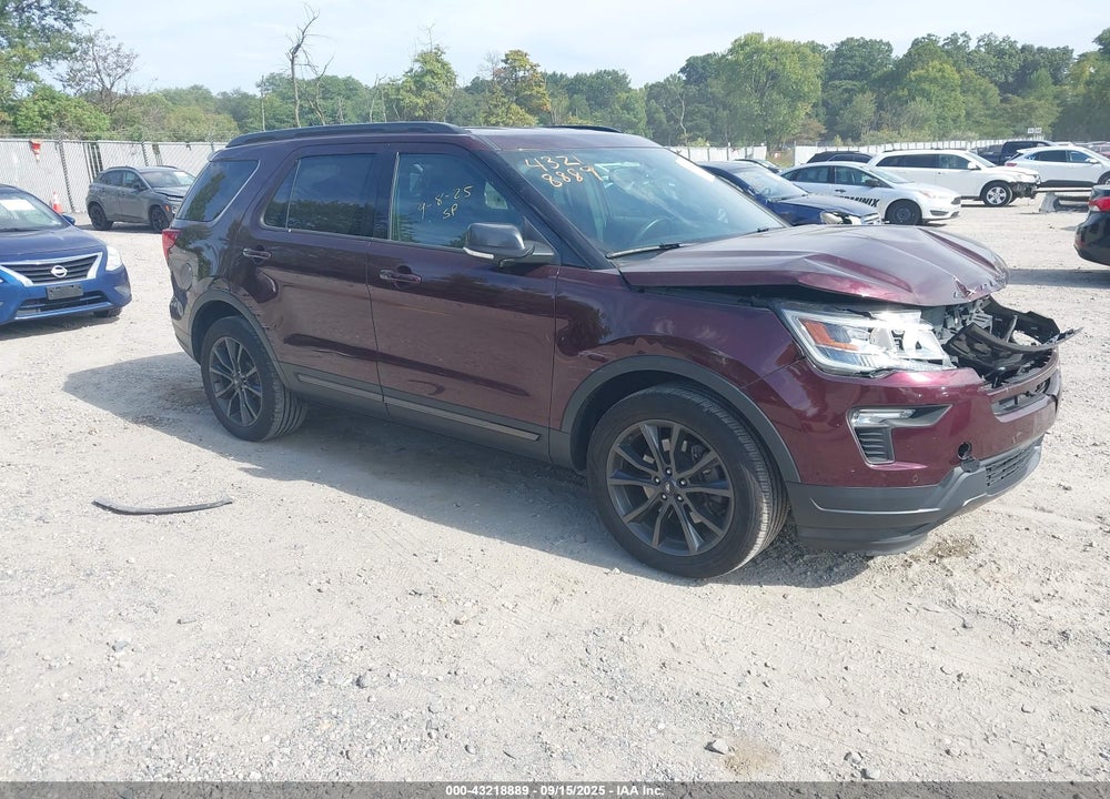 2018 FORD EXPLORER XLT VIN: 1FM5K8D81JGC89537