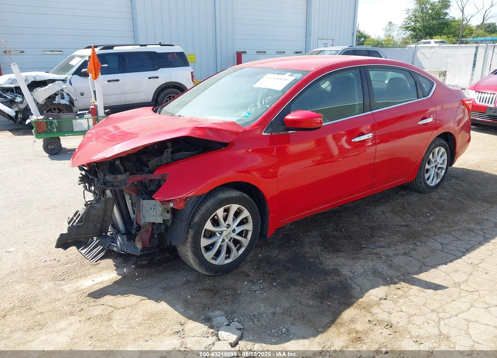 2018 NISSAN SENTRA SV VIN: 3N1AB7AP5JY285310